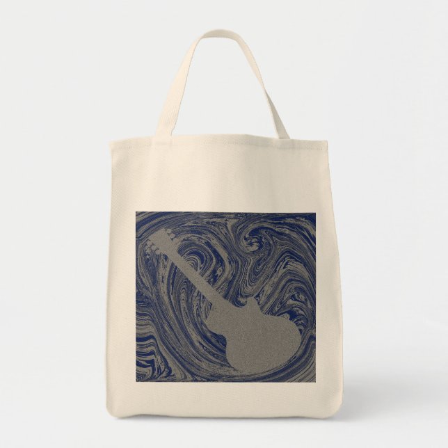 Sac de guitare Grunge, Royal Blue (Devant)
