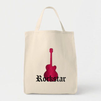 Sac de guitare Rockstar Damask, Magenta