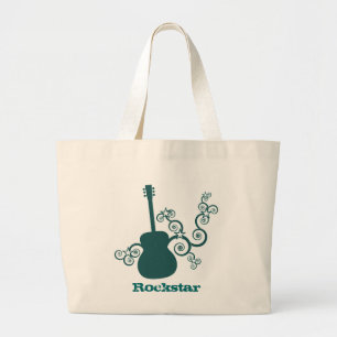 Sac de guitare Rockstar, Turquoise foncé
