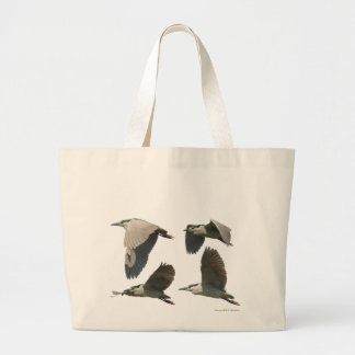 Sac de héron en vol