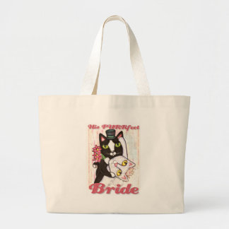 Sac de jeune mariée de danse de mariage de chat