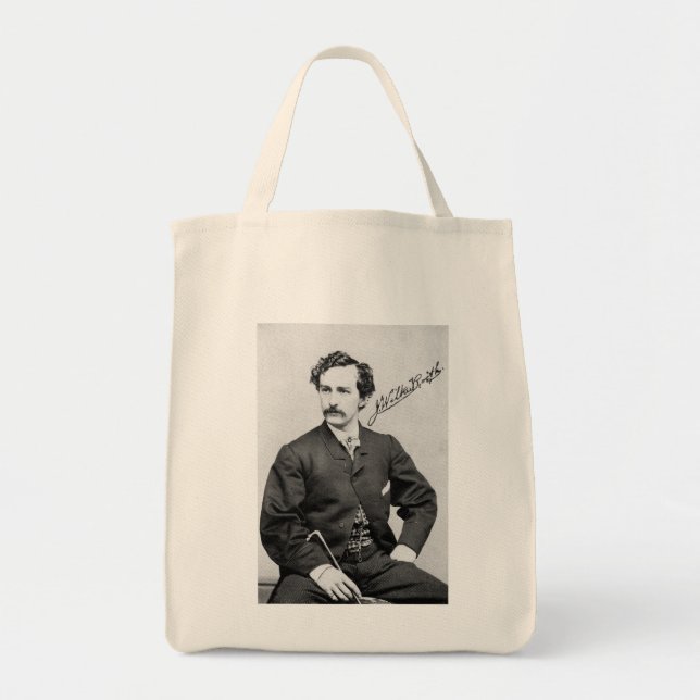 SAC DE JOHN WILKES BOOTH TOTE/GROCERY (Devant)