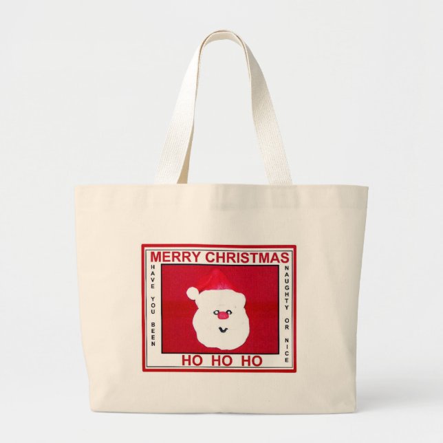 SAC DE JOYEUX NOËL HO HO HO (Devant)