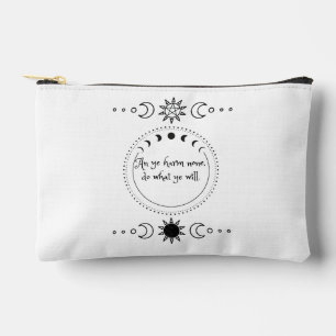 Sac de la carte Tarot Wicca Zipper Pouch