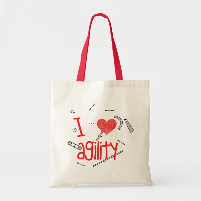 Sac de l'agilité I <3 (Devant)