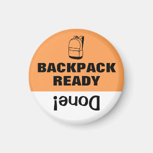 Sac de l'école Magnet Magnet de la liste de tâch