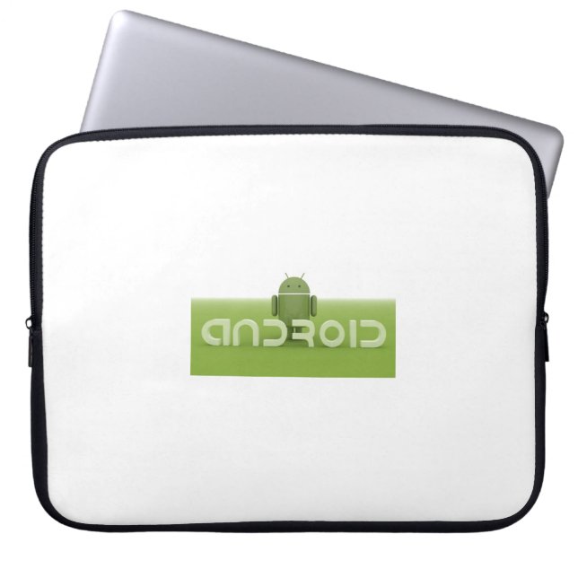 Sac de l'électronique avec le logo androïde (Devant)