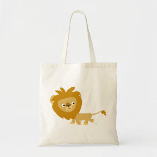 Sac de Lion en caricature de marche mignon