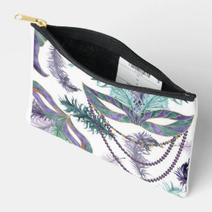 Sac de Maquillage à Imprimé Mardi-Gras