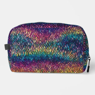 Sac de maquillage coloré sirène arc-en-ciel multic
