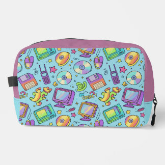 Sac de Maquillage Doodle Rétro Tech Y2K