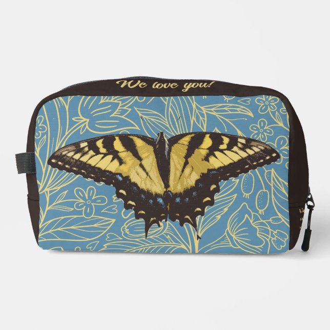Sac de maquillage personnalisé pour papillon de fê (Recto)