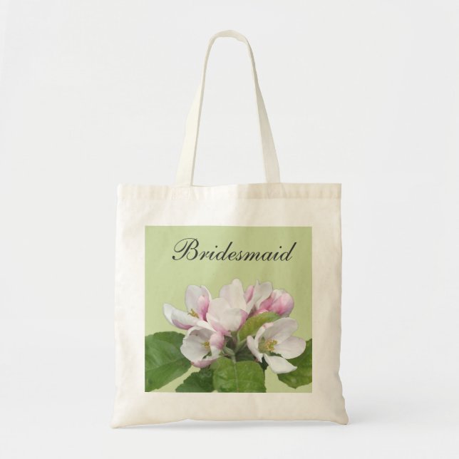 Sac de mariage fleur de pommier (Devant)