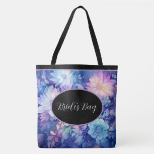 Sac de mariée floral à peonies multiples impressio
