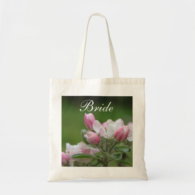 Sac de mariée/marié à la floraison de pommier (Devant)