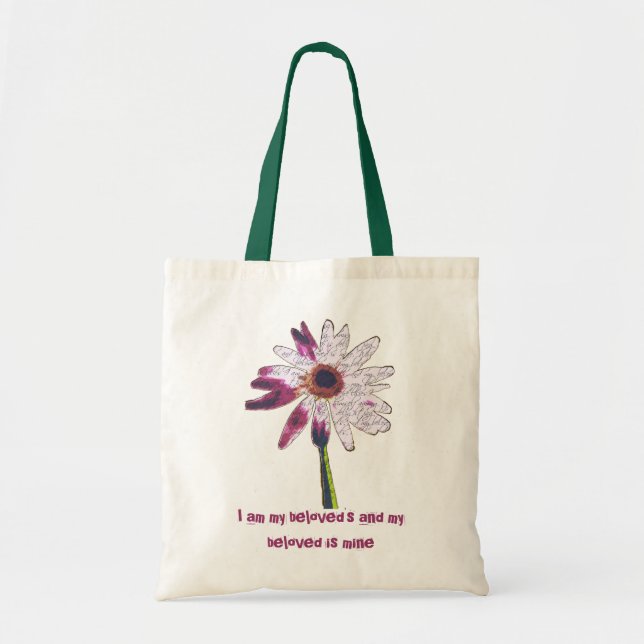 Sac de Mariée  Sac Cabas de Mariée Je suis à mon b (Devant)