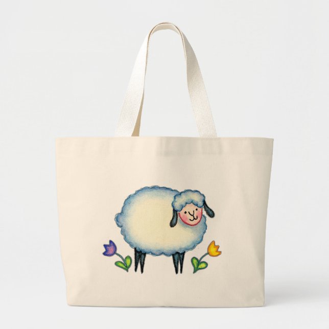 SAC de MOUTONS de TRICOT par SHARON SHARPE (Devant)