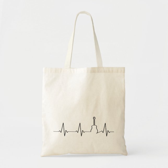 Sac de musique de Heartbeat de guitare (Devant)