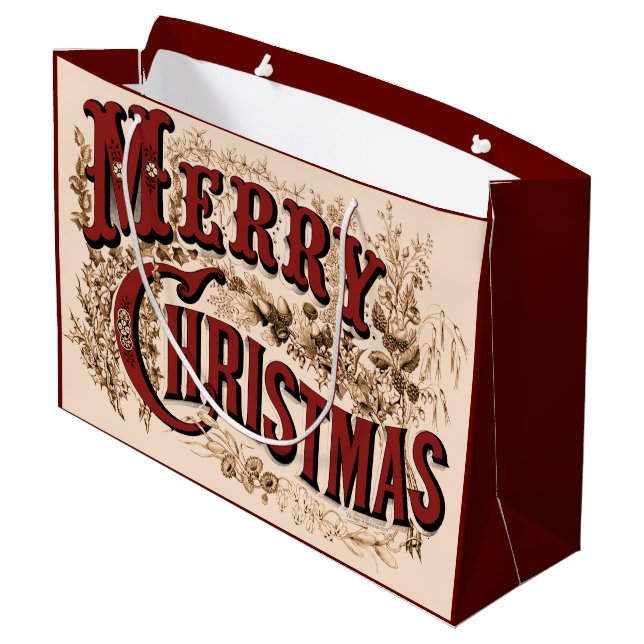 Sac de Noël 1876 or (Dos Angle)