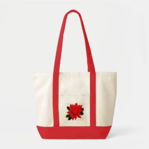 Sac de Noël Poinsettia