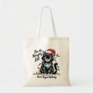 Sac de Noël pour chat vilain – Chapeau de Père Noë