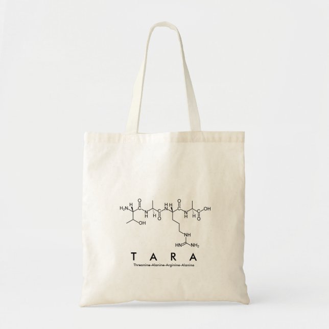 Sac de nom du peptide Tara (Devant)