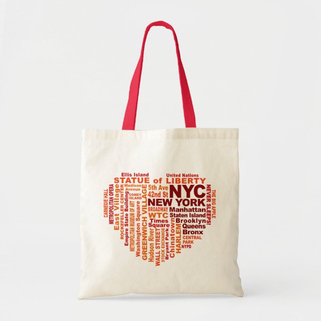 Sac de NYC - choisissez le style et la couleur (Devant)