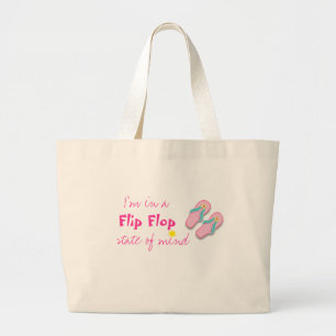 Sac de plage avec la citation de bascule