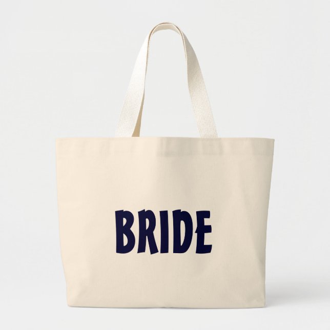 Sac de plage de "JEUNE MARIÉE" (Devant)
