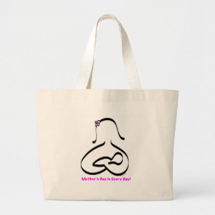 Sac de plage de la fête des mères
