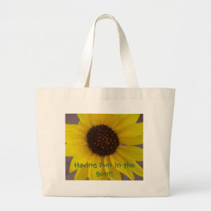 Sac de plage de tournesol