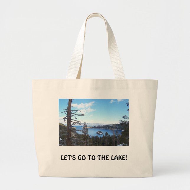 Sac de plage du lac Tahoe, (Devant)