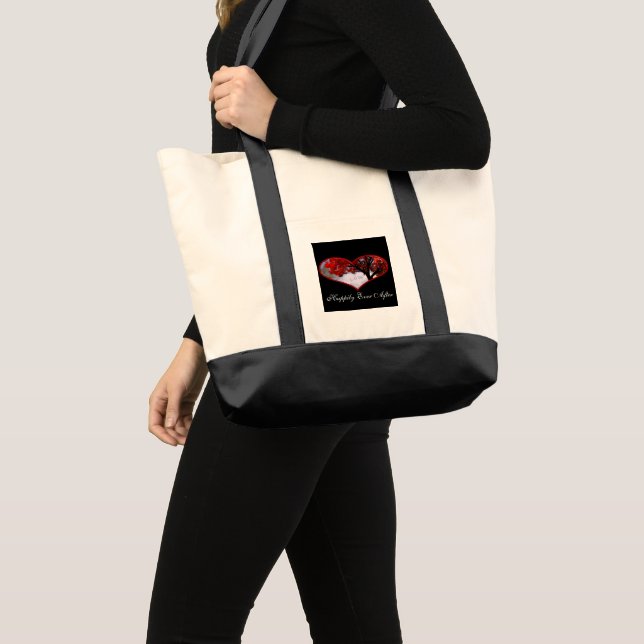 Sac de plage en toile "Honeymoon Beach Bride's Tot (Devant (produit))