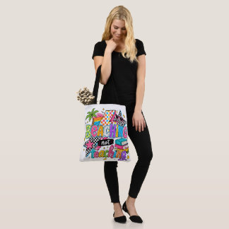 Sac de plage et non d'enseignement - Cadeau pour E