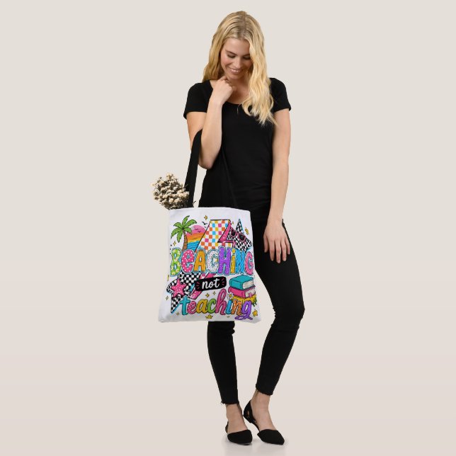 Sac de plage et non d'enseignement - Cadeau pour E (Sur le modèle)
