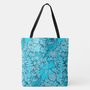 Sac de plage floral à motif protea de Kauai Mornin
