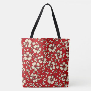 Sac de plage floral de Malia Hawaii Hibiscus