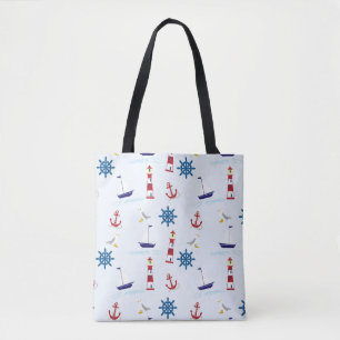 Sac de plage fourre-tout - Nautique