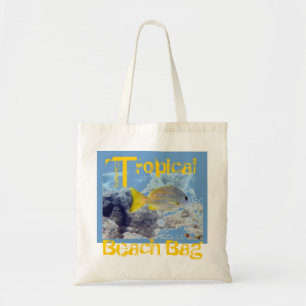 Sac de plage (poisson jaune)