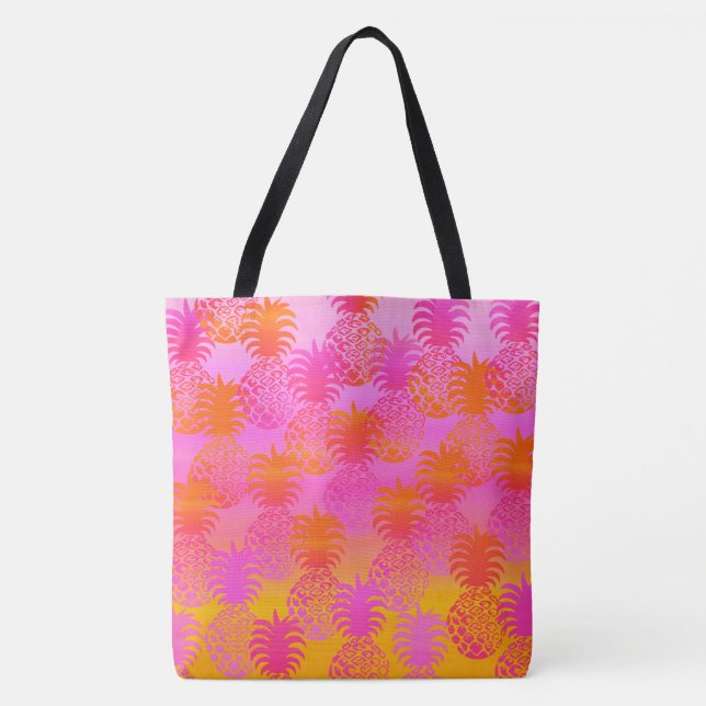 Sac de plage Pukana Hawaiian Pineappy Sunset Blend (Devant)