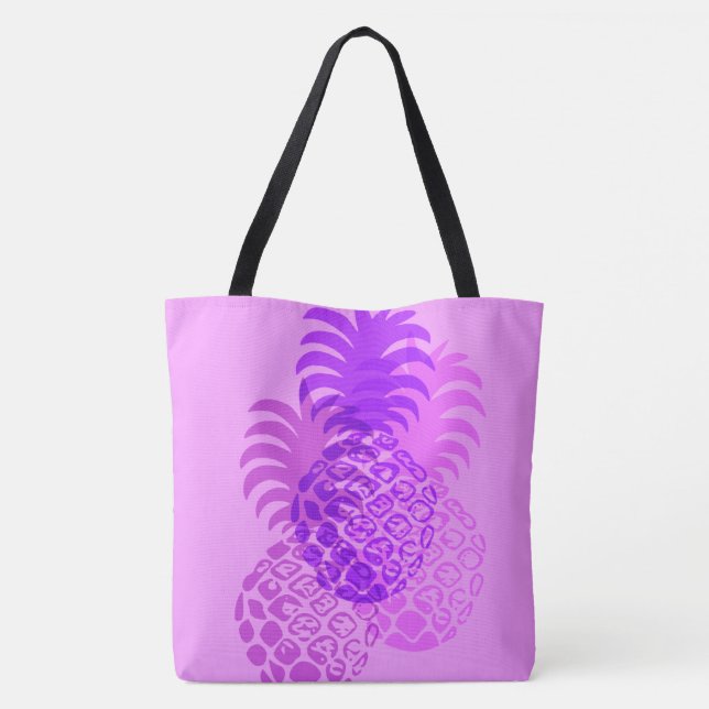 Sac de plage réversible Momona Pineappy Hawaiian (Dos)
