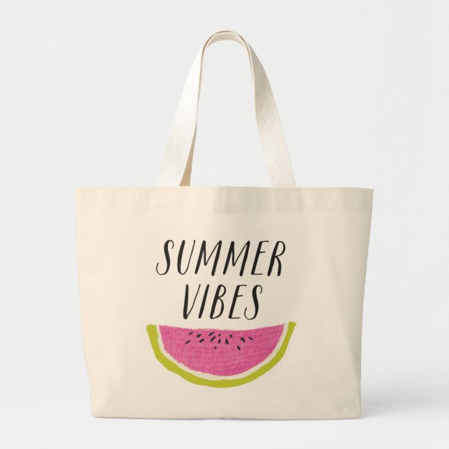 Sac de plage Watermelon Vibes (Devant)