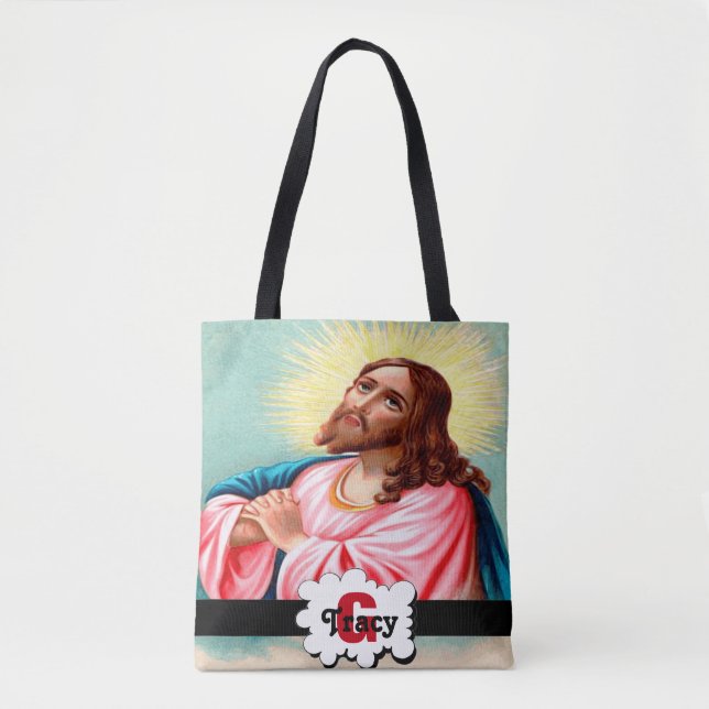 Sac de prière de monogrammes de Jésus (Devant)
