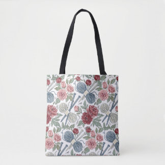 Sac de projet de tricot et sac fourre-tout