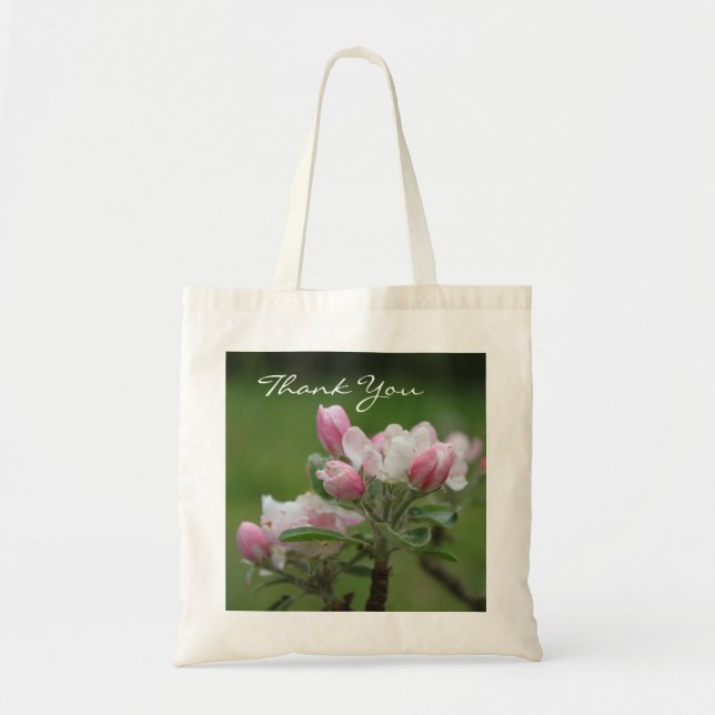 Sac de remerciement de fleur de pommier (Devant)