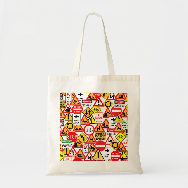 Sac de signalisation - choisissez le style et la (Devant)