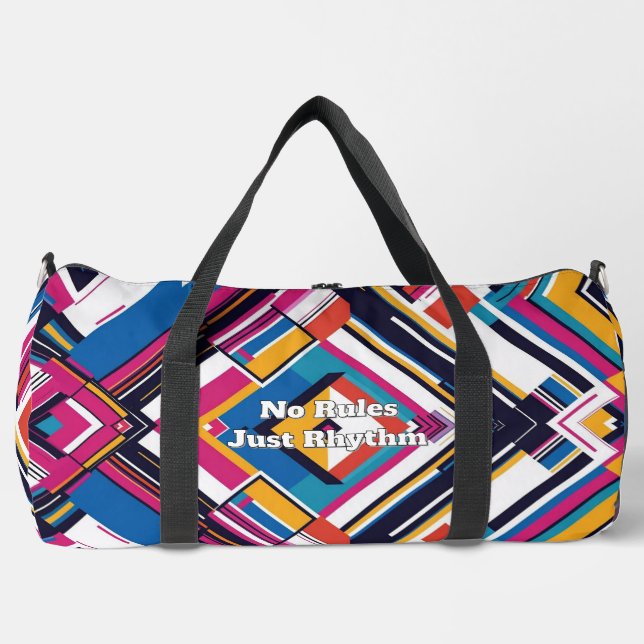 SAC DE SPORT 個性的なカラフルバッグ (Recto)