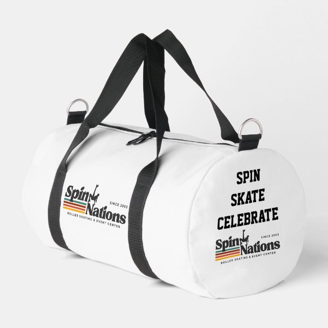 Sac de sport 2025 Retro SpinNations (Coin gauche)