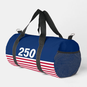 Sac De Sport 250 Rouge Blanc et Bleu Anniversaire USA
