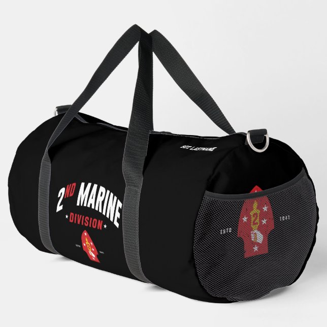Sac De Sport 2e division maritime "Le Silent Second" (Coin droit)